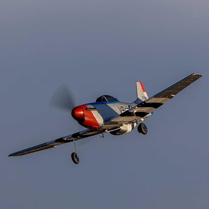 HobbyZone RC Airplane P-51D 450mm RTF (Battery and Charger Included) HBZ-1251