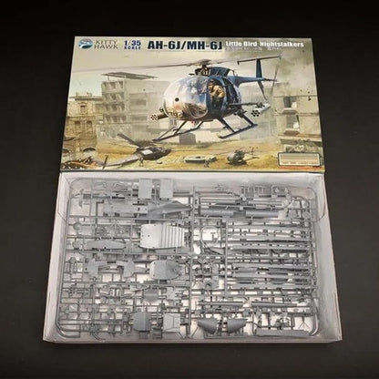 Kitty Hawk Model Assembled Aircraft Model Kit KH50003 American AH-6 J/MH-6J Little Bird Helicopter 1/35