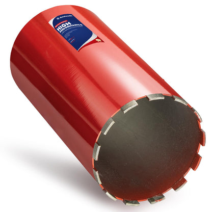 DaduoRi Premium 7" Wet Core Drill Bit for Hard Concrete with High-Density Diamond, Precision-Welded Segments, 1-1/4"-7 Thread x 14" Depth, Industrial Grade for Concrete Rebar, Brick, Masonry, Pavers