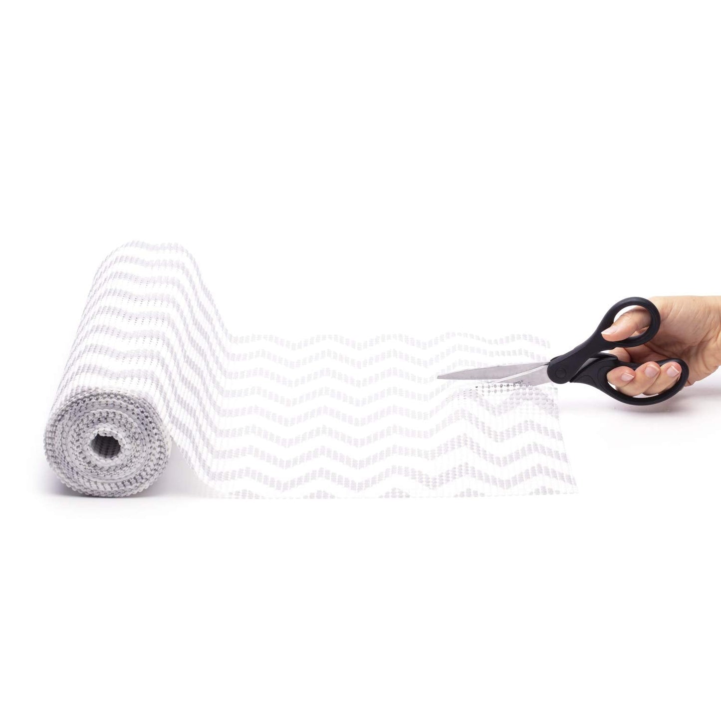 Simple Being Kitchen Shelf Liner for Drawers, Shelves, Storage, Non Adhesive Roll (Stripe Pattern 17.5x20)