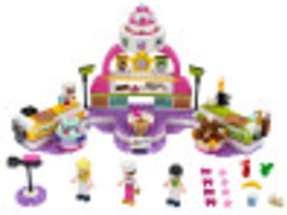 LEGO Friends Baking Competition 41393 Building Kit Set Baking Toy Featuring 3 Friends Characters and Toy Cakes (361 Pieces)