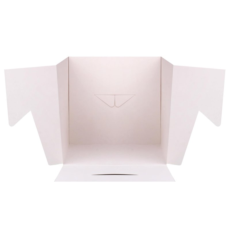 Cakebon Cake Boxes - 8x8x8 Inch 24-Pack Cajas Para Pasteles - Cake Box With Window for Birthdays, Weddings and Parties