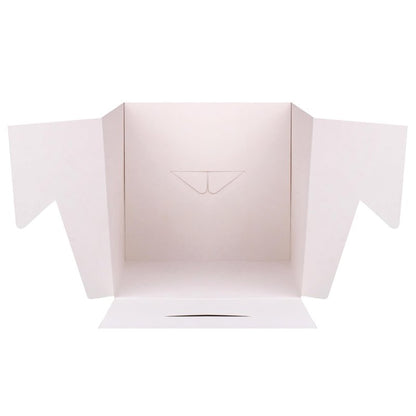 Cakebon Cake Boxes - 8x8x8 Inch 24-Pack Cajas Para Pasteles - Cake Box With Window for Birthdays, Weddings and Parties