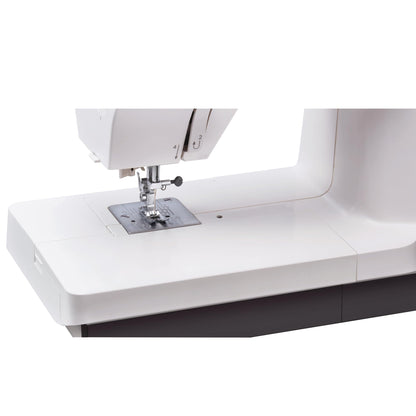 Janome 1522DG Mechanical Sewing Machine - Aesthetic Dark Gray Sewing Machine for Beginners, 22 Built in Stitches, 1 Step Buttonhole, Heavy Duty Metal Frame, Built in Needle Threader for Easy Use