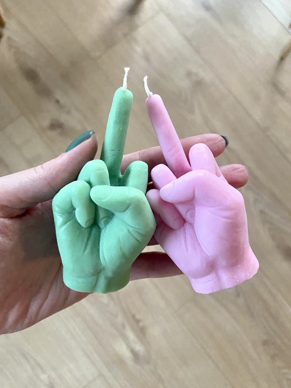 Middle Finger Candle, Homemade soy candle, Hand Fuck Candle, Teen Room Decor Candle, Funny Aeshetic Candle, Hippie Candle (White, WITHOUT SCENT)