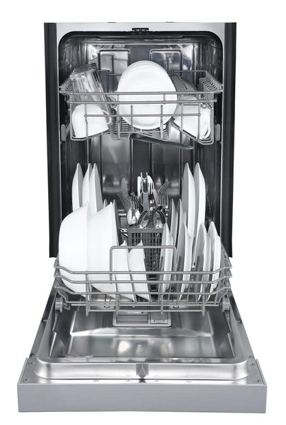 EdgeStar BIDW1802SS 18 Inch Wide 8 Place Setting Built-In Dishwasher