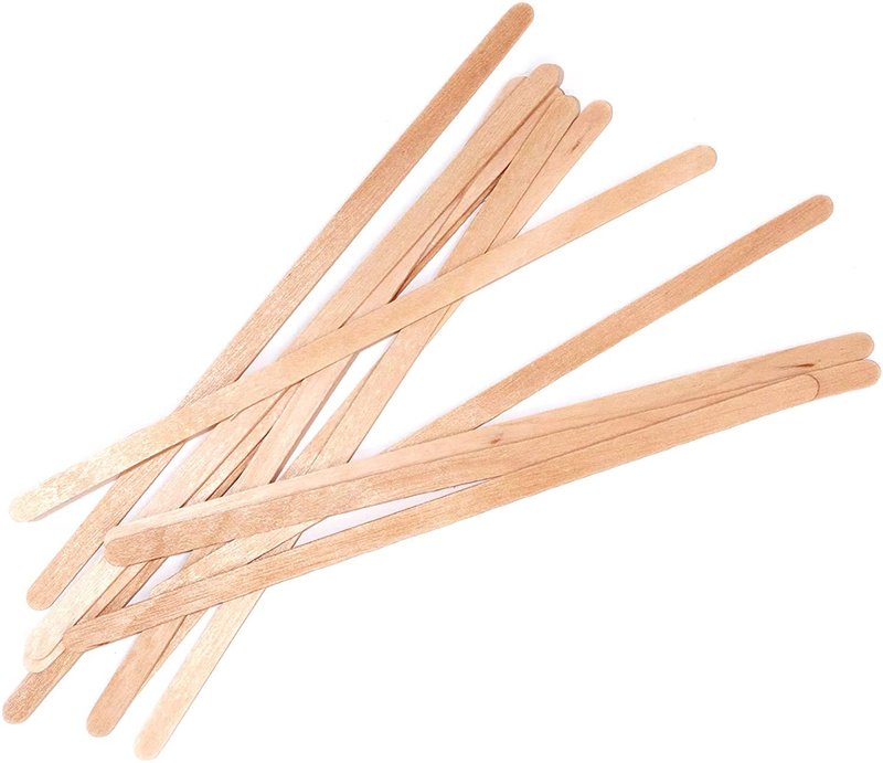 Coffee Stirrers Sticks,Disposable Wooden Coffee Stick Beverage Stirrers, Suitable For Coffee Nook Tea Drinks and Bartending, 7 Inches,200 Sticks.