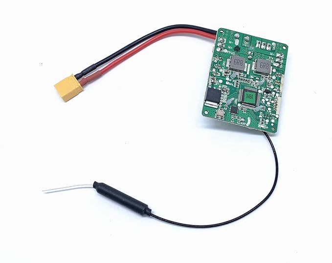 KingVal Replacement Receiver Board RC Parts Compatible with WLtoys XK X450 RC Airplane Aircraft Fixed Wing RC Glider