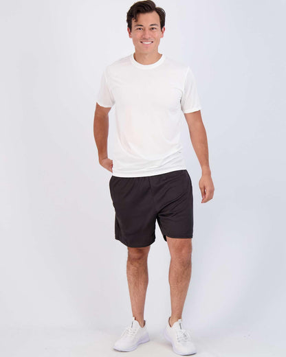 5 Pack Men’s Active Quick Dri Dry Fit Crew Neck T Shirts Athletic Running Gym Workout Short Sleeve Tee Tops Camisas para Hombres Summer