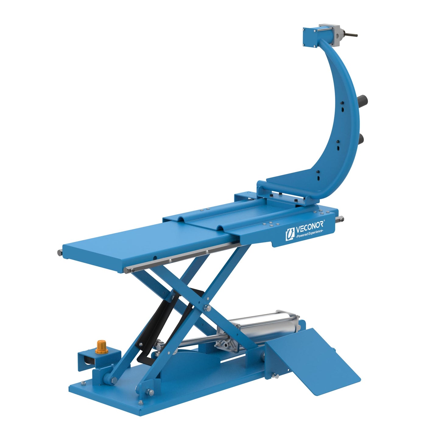 VECONOR Pneumatic Tire Lifter, for Wheel Balancer, Tire Lifting Machine, Wheel Moving Machine, with Movable Device, Blue