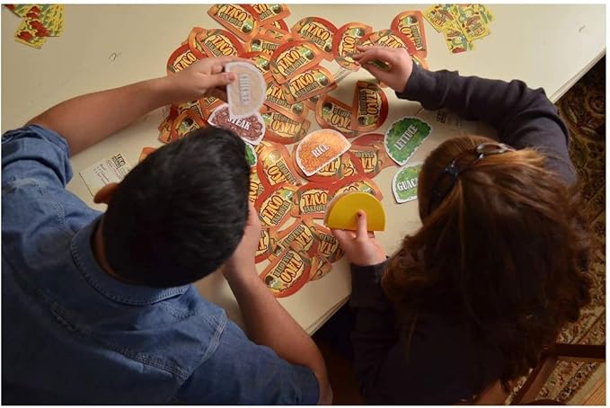 University Games Taco Takeover Food Stuffing Party Game for Kids