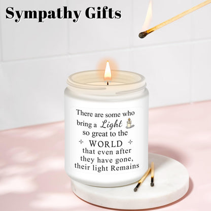 Homsolver Sympathy Gifts, Thoughtful, Remembrance and Condolence Gift, Sympathy Scented Candles