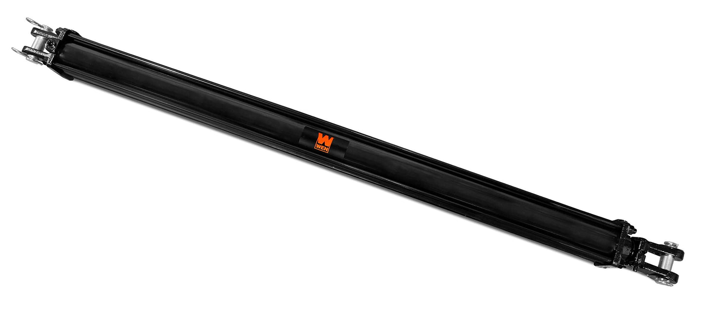 WEN TR3048 2500 PSI Tie Rod Hydraulic Cylinder with 3 in. Bore and 48 in. Stroke , Black