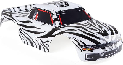SummitLink Custom Body Compatible for 1/10 Scale RC Car or Truck (Truck not Included) (Zebra)