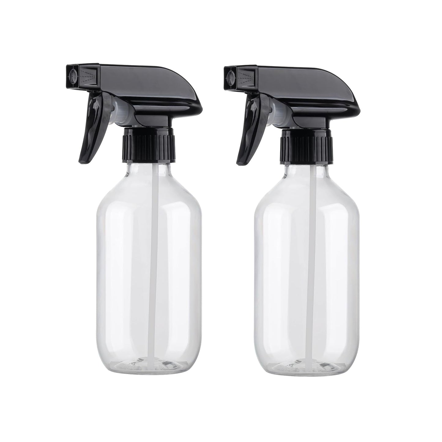 Spray Bottles 10oz/300ml Plastic Spray Bottle Empty Refillable Container with Adjustable Head Sprayer, Mist/Stream Water Bottle for Cleaning Products, Plants, Pet Training, Hairstyling