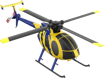 RC ERA C184 MD500 RC Helicopter 2.4G 6-Gyro 4CH Stabilized Helicopter Remote Control Aircraft with Optical Flow Sensor for Adults Enthusiasts