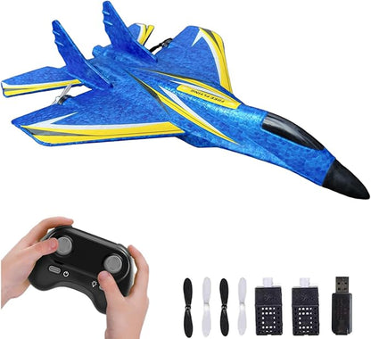 Remote Control Airplane for KidsRC Airlane RTF2 Channels RC Plane with Gyro Durable EPP Foam RC Jet Toys for Indoor &amp Outdoor Easy to Fly RC Aircraft for Adults &amp Beginner