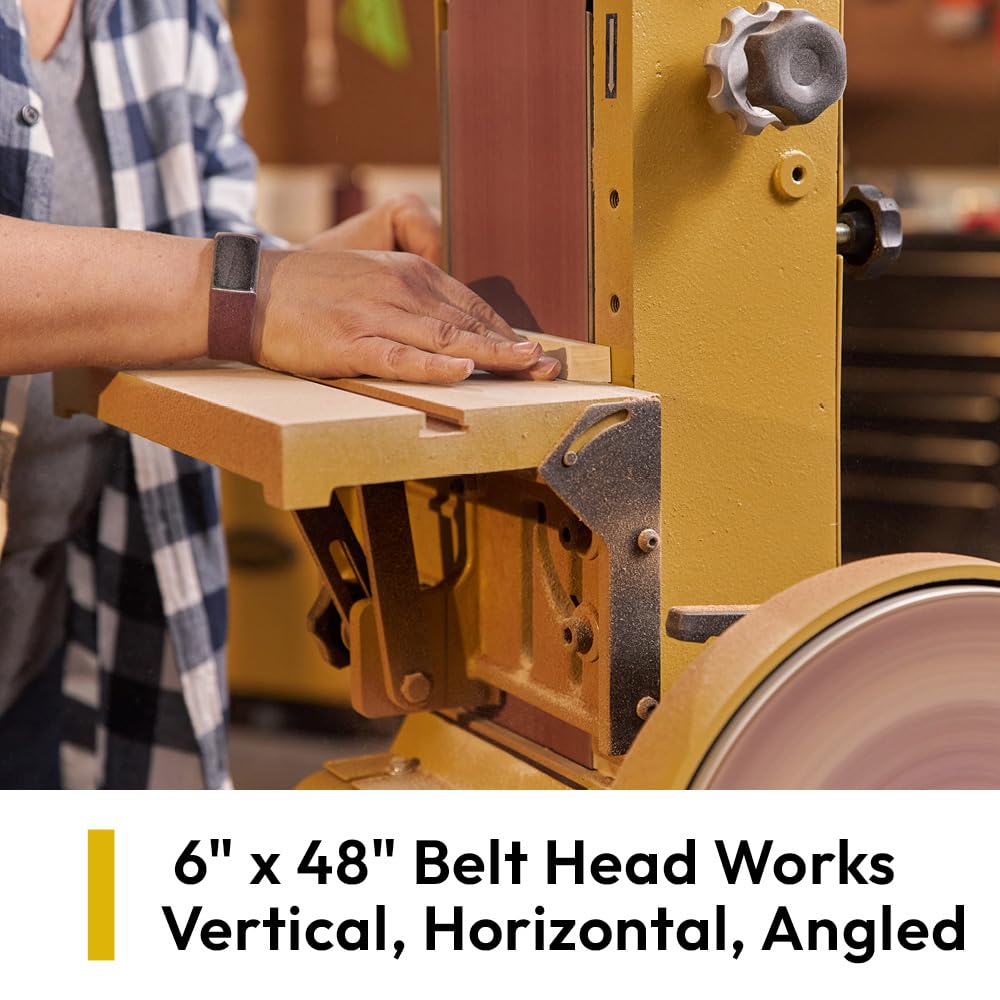 Powermatic 6" x 48" Belt & 12" Disc Sander, 1.5 HP, 115/230V 1Ph (31A)