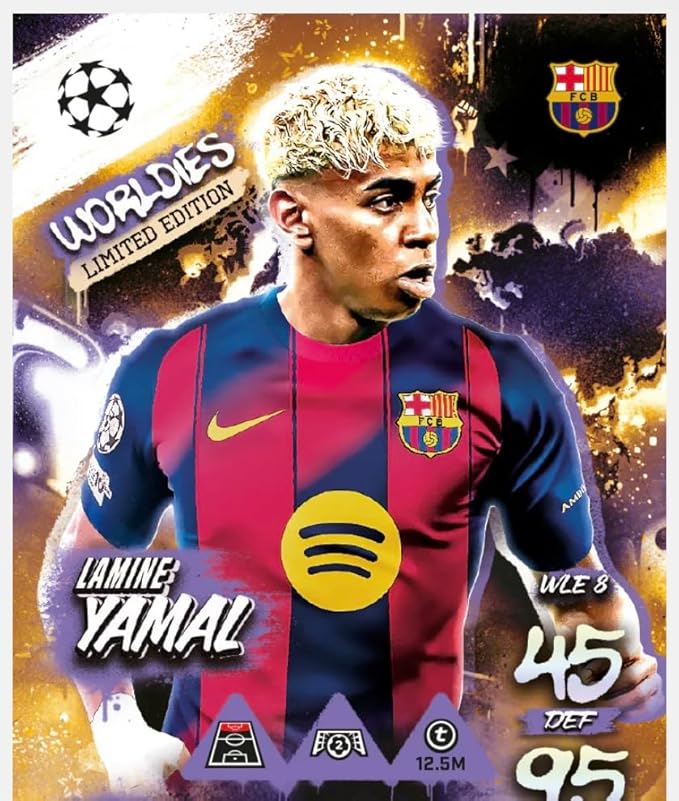 Match Attax New Mega Multipack 25/26 Soccer Cards Includes 48 Cards + 3 LE Cards + Bundle with Hassentials Sticker 2026 Soccer Cards