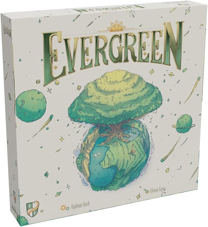 Evergreen - Abstract Strategy Tree-Growing Board Game for Adults and Families 1-4 Players Ages 8+ Immersive Eco-Friendly Experience 45-60 Min