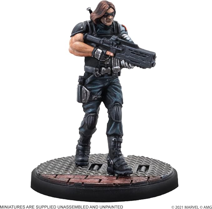 Marvel: Crisis Protocol Vision and Winter Soldier CHARACTER PACK - Heroes of Ever-Shifting Fortunes Tabletop Superhero Game Ages 14+ 2 Players 90 Minute Playtime Made by Atomic Mass Games