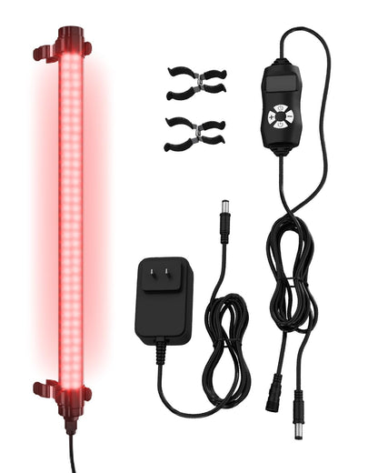 SAUNABOX® Red Light Therapy Wand for Sauna | 660nm & 850nm Infrared Sauna Light | Home Sauna Accessory | Waterproof Sauna Light Add-On for Portable Sauna Frames