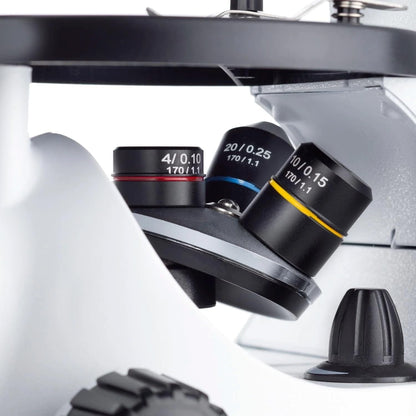 IQCrew STEM Science Discovery 40X-500X Inverted Microscope with 25 Prepared Slides, and Microscope Book for Students