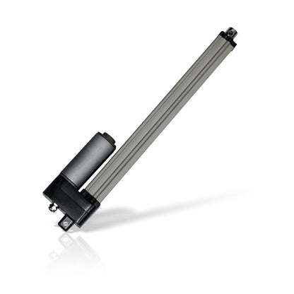 Progressive Automations 12V Water-Resistant Linear Actuator - 12 inches Stroke, 450 lbs Force, IP66 for Industrial, Solar Usage, Brushed DC Electric Motor and 400-Hour Salt Spray Rating, PA-10