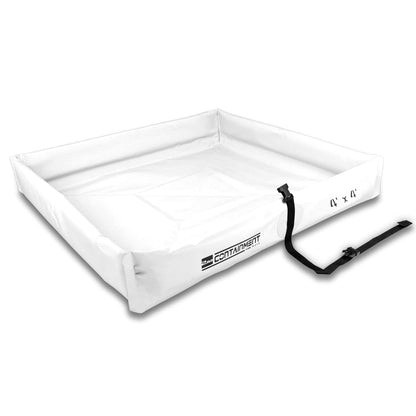 2nd Containment Folding Duck Ponds (White, 4' x 4')