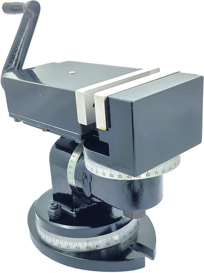 Buyohlic New Cast Iron Precision Universal Milling Machine Vice Vise 4"/ 100 mm Lathe Machine Tools