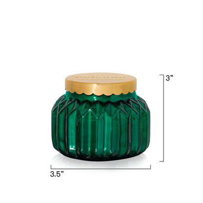 Capri Blue Royal Gem Holiday Candles - Jar Candles - Soy Wax Blend with Glass Candle Holder - Scented Candles for Home - Notes of Tropical Fruits & Sugared Citrus (Volcano, 8 oz)
