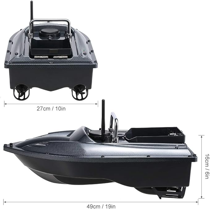RC Bait Boat for Fishing – 547-Yard Range 2KG Load Auto Return Long Battery Life – Perfect for Carp Fishing