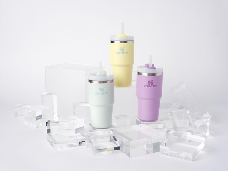 Stanley Quencher H2.0 Tumbler with Straw 20 oz | Flowstate 3-Position Lid | Cup Holder Compatible for Travel | Insulated Stainless Steel Cup | BPA-Free | Lilac
