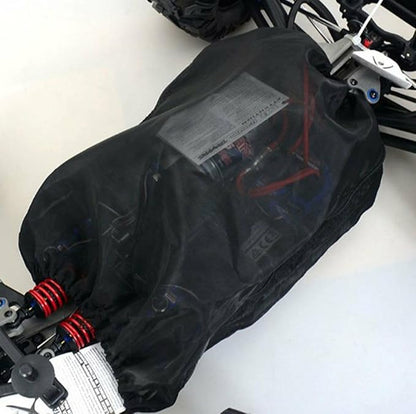 XBERSTAR Dirt Dust Snow Resist Guard Cover for 1/10 ERevo Summit/FOR ARRMA NERO 2.0 Waterproof Dirt Dust Protective Cover (BLACK)