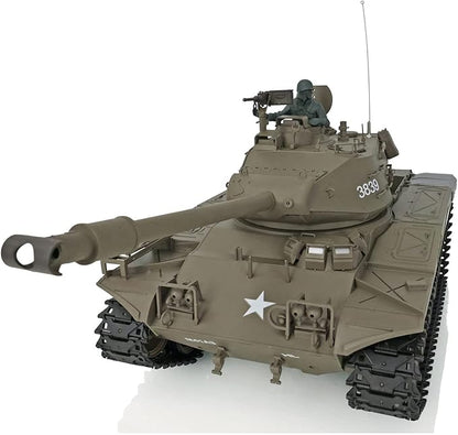 Heng Long US in Stock RTR RC Tank 2.4Ghz 1/16 Scale 7.0 Plastic Walker Bulldog IR Combat Model 3839 with Lifting Barrel Sound Light Smoking Generator 340 Rotating Turret Airsoft