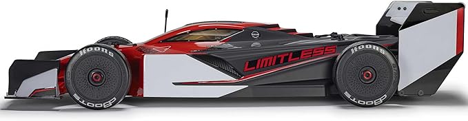 ARRMA RC Race Car 1/7 Limitless 120 8S BLX Speed Machine RTR w AVC Red/Black ARA7816T1