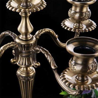 Candlestick Holders Retro Zinc Alloy Candlestick Home Decoration Wedding Candles Dinner Candle Holder Candle Holders