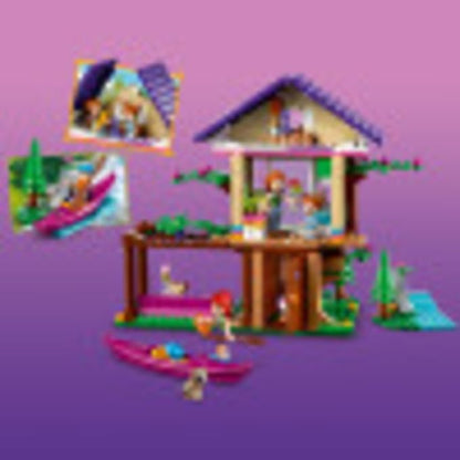 LEGO Friends Forest House 41679 Building Kit Forest Toy with a Tree House Great Gift for Kids Who Love Nature New 2021 (326 Pieces)