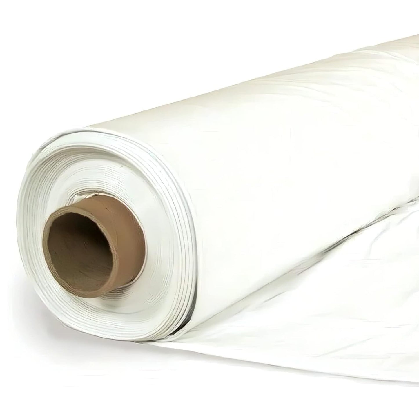 FPS Polyethylene Shrink Wrap - 7 mil Boat Shrink Film for Heat Gun, Industrial Protection and Storage, White, 14' x 150'