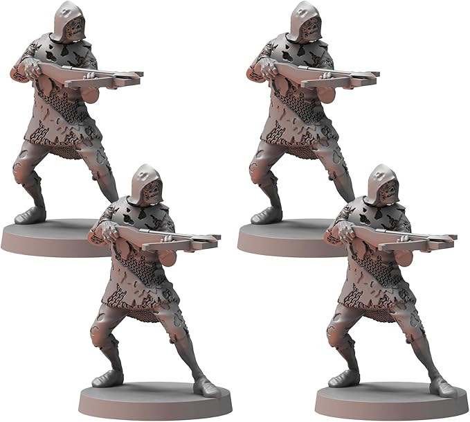 Dark Souls The Roleplaying Game Bundle: Guardian Dragon Silver Knight Great Bowmen Hollow Crossbowmen The Silver and The Dead and Unkindled Heroes 1 &amp 2 (6 Items)