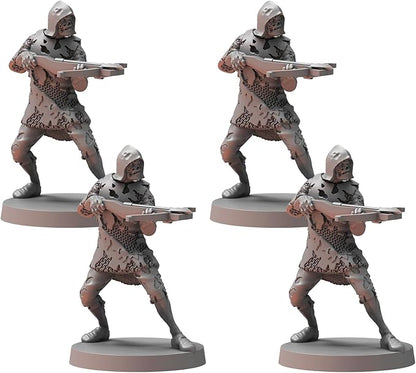 Dark Souls The Roleplaying Game Bundle: Guardian Dragon Silver Knight Great Bowmen Hollow Crossbowmen The Silver and The Dead and Unkindled Heroes 1 &amp 2 (6 Items)