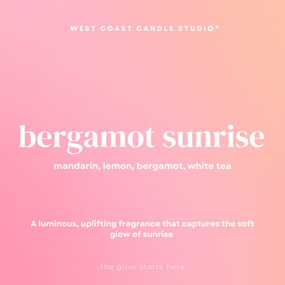 Pet Safe Candle for Dogs | Non Toxic Coconut Apricot Wax Candle | Clean Burning, Paraffin-Free | Pet Odor Eliminating Home Fragrance | Bergamot Sunrise | 4 oz