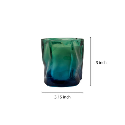 Signature Scent Ombre Jar Candle 4.5oz – CW Studio Hand-Poured Palm & Paraffin Wax, Up to 23 Hour Burn, Dust Cover Lid, Clean Burn Home Decor & Gift