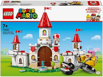 LEGO 71435 Super Mario Showdown mit Roy im Pilz-Palast 3 Spielzeugfiguren