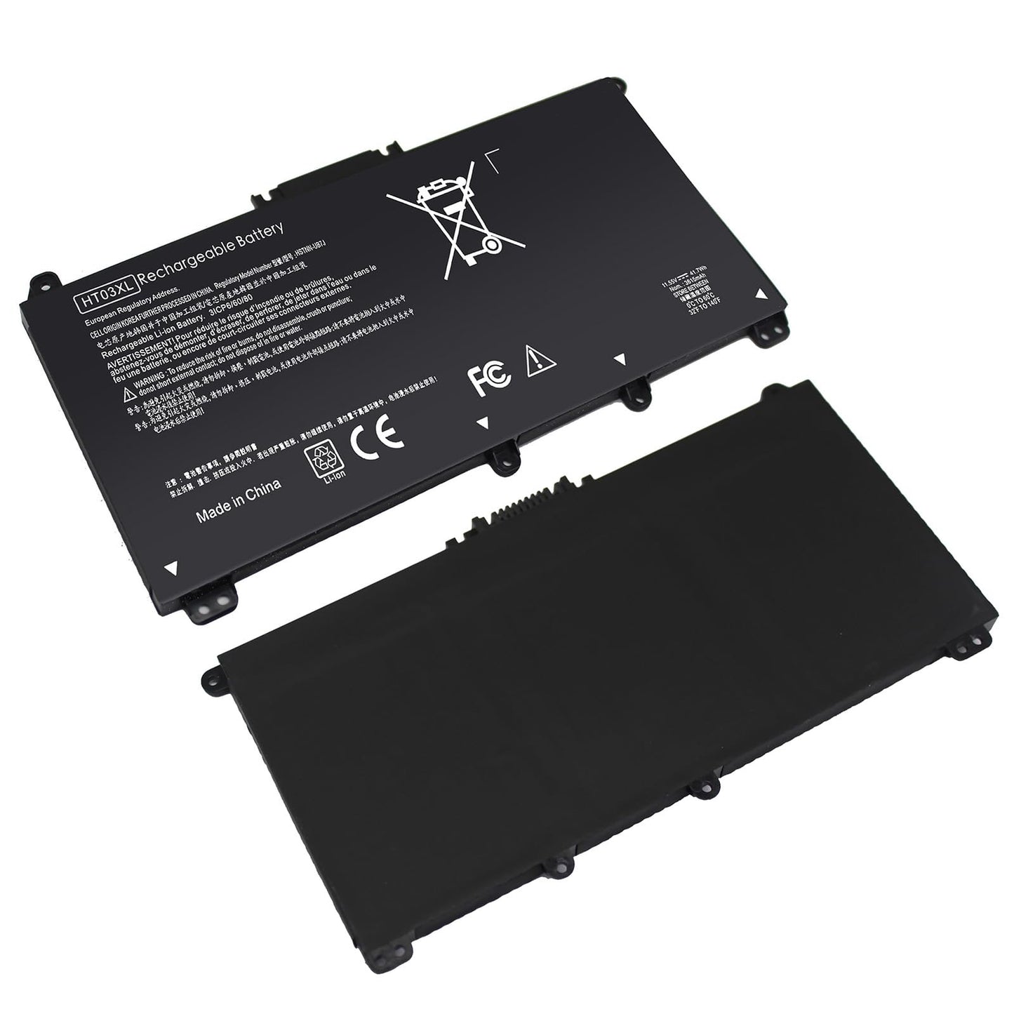 HT03XL L11119-855 Battery for HP Pavilion 15-DA 15-DB 15-DW 15-CS 15-DY 17-BY 17-CA 14-CE 14-CF 14-DF 14-DQ 14-DK 14M-DH 15-da0014dx 15-cs0053cl 15-dw0043dx 15t-dw100 15z-cw100 17-by1053dx L11421-422