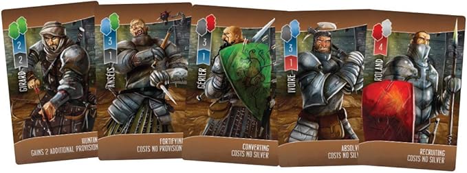 Renegade Game Studios Paladins of The West Kingdom Strategy Board Game 1-4 Players Worker Placement Ages 12 Plus