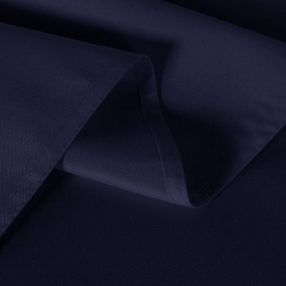 sancua 2 Pack Navy Tablecloth 60 x 84 Inch, Rectangle 4 Feet Table Cloth - Stain and Wrinkle Resistant Washable Polyester Table Cover for Dining Tables, Buffet Parties and Camping