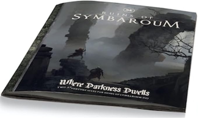 Free League Ruins of Symbaroum 5E: Gamemaster's Screen with 28-Page Adventure Booklet for Immersive RPG Campaigns