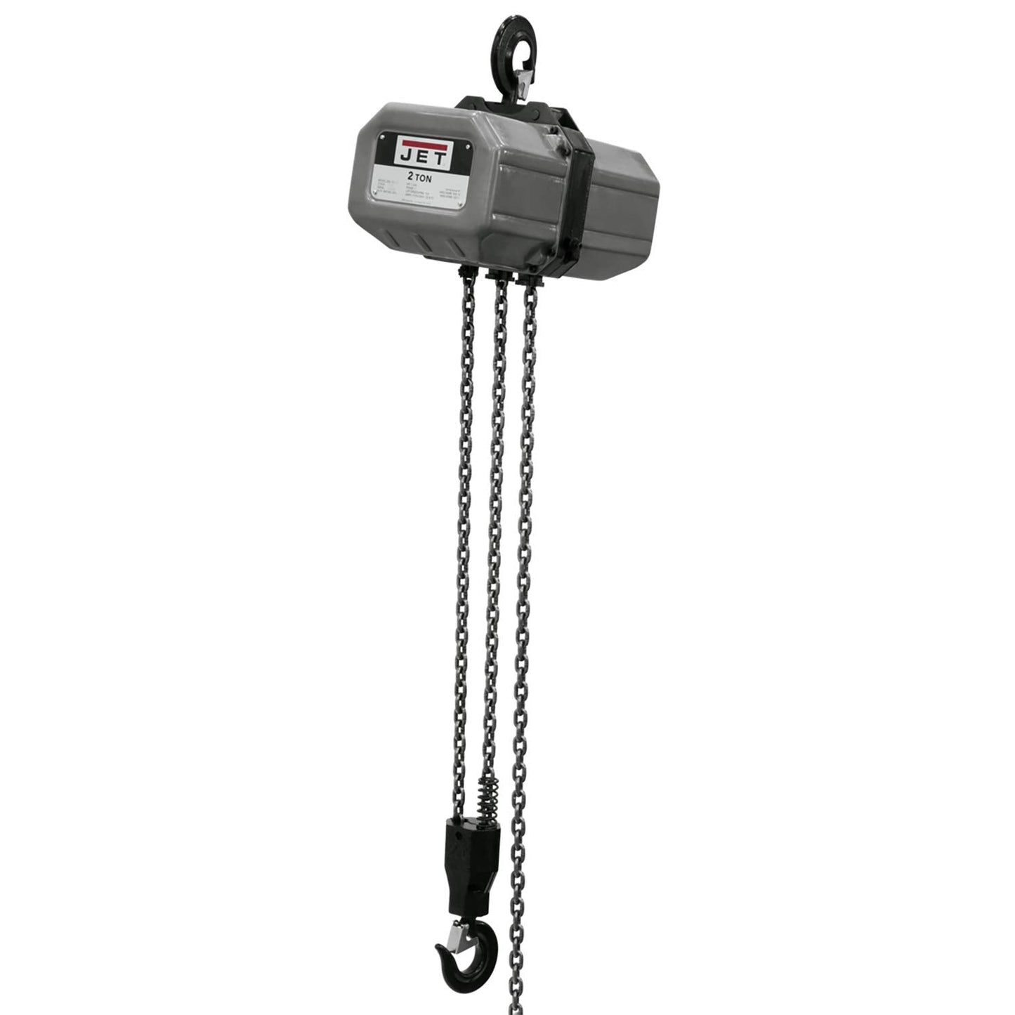 JET 2-Ton Electric Chain Hoist, 15' Lift, 460V 3Ph (2SS-3C-15)