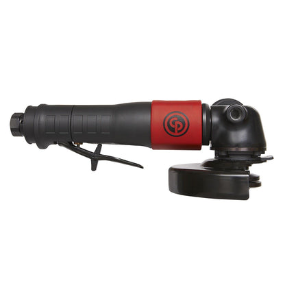 Chicago Pneumatic CP7550-B - Air Grinder Tool, Welder, Woodworking, Automotive Car Detailing, Stainless Steel Polisher, Heavy Duty, Right Angle Grinder, 5 Inch (125 mm), 1.13 HP / 840 W - 12000RPM,Red
